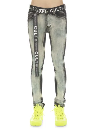 Cult Of Individuality Punk Super Stretch Skinny Jeans In Glazed