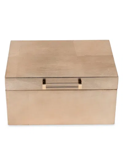 Shop Brouk & Co Women's Athena Wood Jewelry Box In Tan