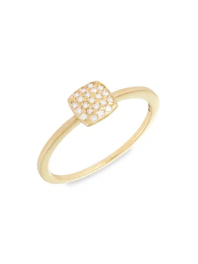 Shop Masako Women's 14k Yellow Gold & 0.10 Tcw Diamond Ring