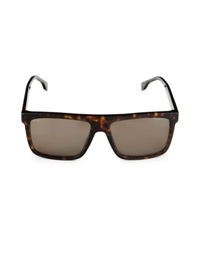 Shop Marc Jacobs Women's 59mm Rectangle Sunglasses In Brown