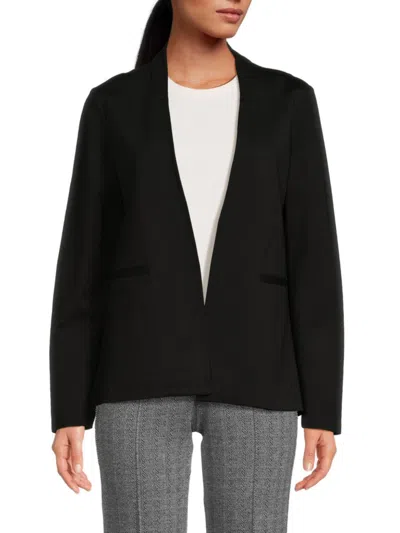 Shop Premise Women's Open Front Blazer In Black