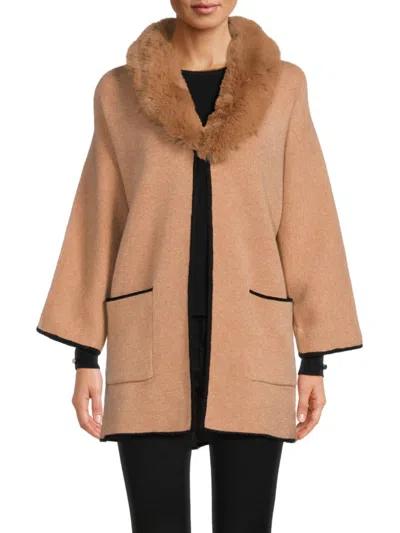 Veste Frangée Saks Fifth Avenue - Taille XS - Vert Olive - Occasion Très Bon état - Unique