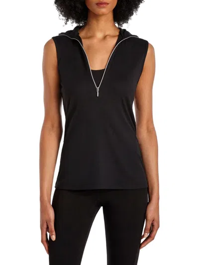 Shop Capsule 121 Women's Arc Convertible Collar Top In Black