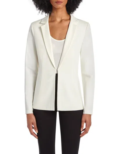 Shop Capsule 121 Women's Pilots Bellatrix Notch Lapel Jacket In Ivory