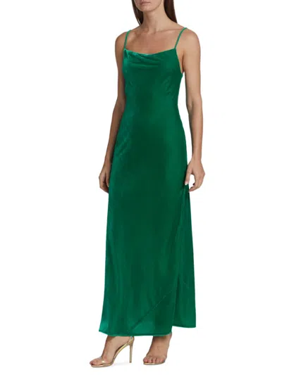 Shop Rhode Women's Jemima Maxi Dress In Emerald