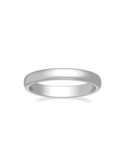 Shop Saks Fifth Avenue Women's Build Your Own Collection 14k White Gold Band Ring In 3 Mm