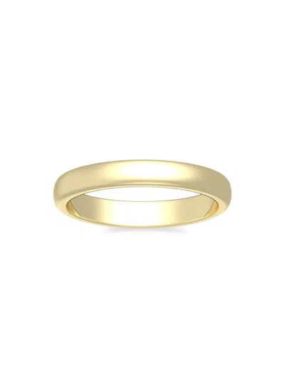 Shop Saks Fifth Avenue Women's Build Your Own Collection 14k Yellow Gold Band Ring In 3 Mm