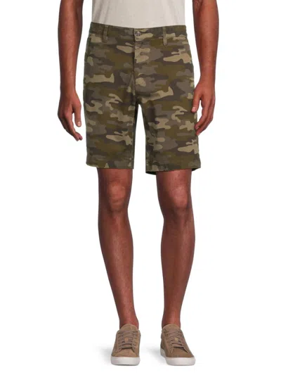 Shop Slate & Stone Men's Camo Shorts In Green Camo