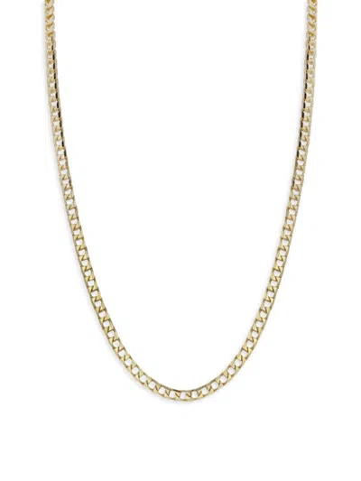 Shop Saks Fifth Avenue Women's 14k Yellow Gold Curb Chain Necklace