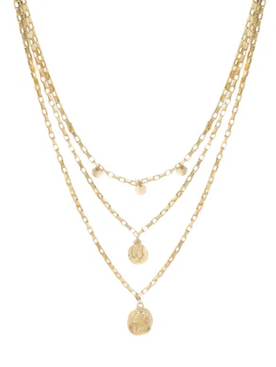 Shop Ettika Women's Goldtone Layered Necklace In Neutral