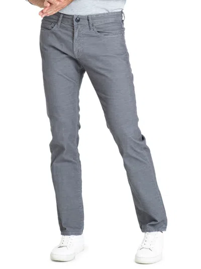 Shop Stitch's Jeans Men's Rustic Slim Fit Corduroy Jeans In Iron