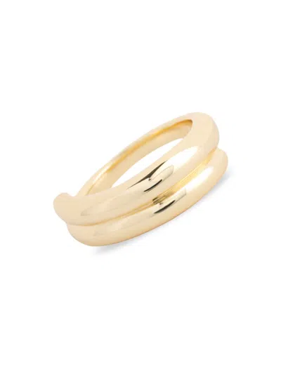 Shop Shashi Women's Golden Hour 18k Goldplated Ring In Neutral