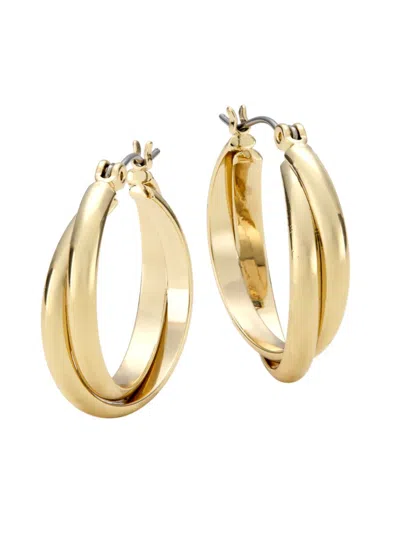 Shop Shashi Women's Vera 14k Gold Vermeil Hoop Earrings