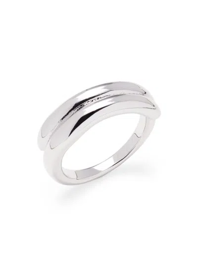 Shop Shashi Women's Golden Hour Silverplated Ring