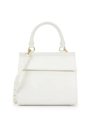 Shop Modern Picnic Women's Luncher Top Handle Bag In White