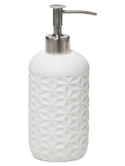 Shop Roselli Quilted Resin Lotion Pump In White