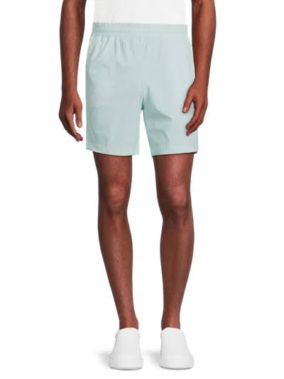 Shop Tahari Men's Solid Shorts In Light Blue