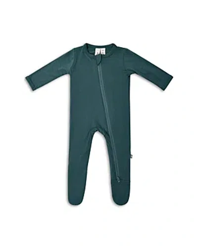 Shop Kyte Baby Unisex Zippered Footie - Baby In Emerald