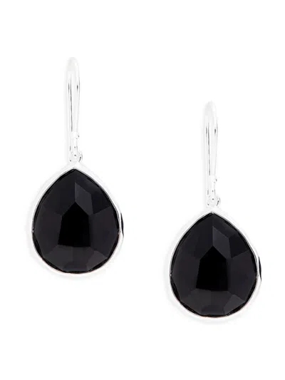 Shop Ippolita Women's Rock Candysterling Silver & Onyx Drop Earrings