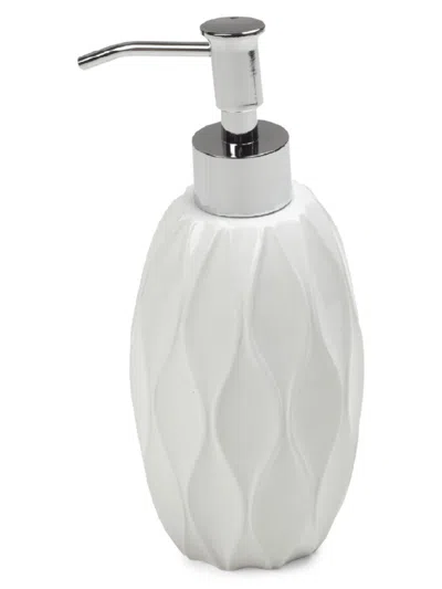 Shop Roselli Wave Resin Lotion Pump In White
