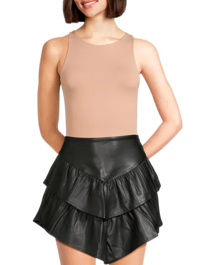 Shop Rd Style Women's Second Skin Roxanna Bodysuit In Latte Blush