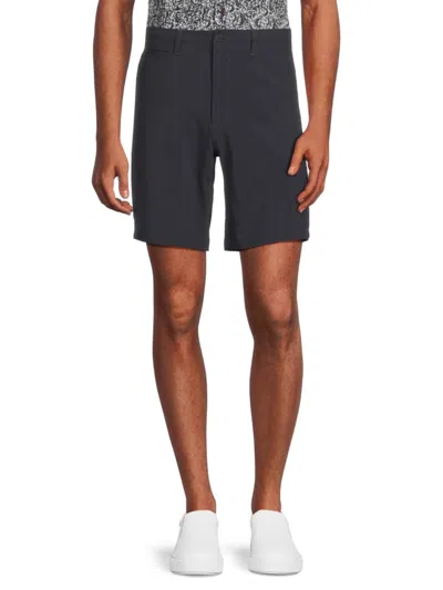 Shop Vstr Premium Men's Hybrid Flat Front Shorts In Grey