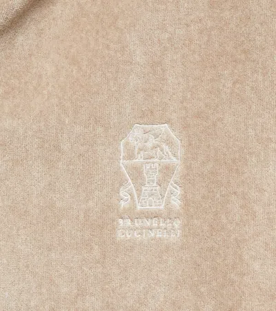 Brunello Cucinelli Logo Cotton Terry Bathrobe