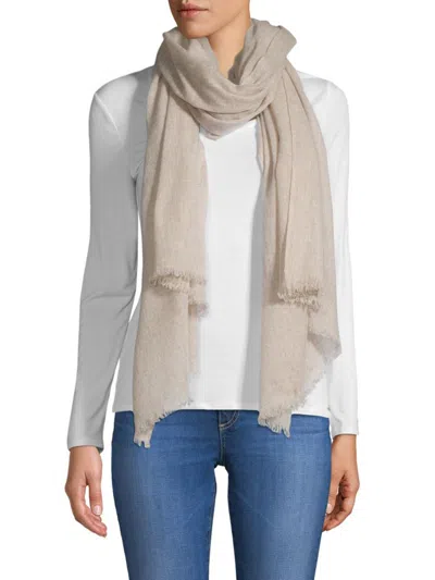 Shop Portolano Cashmere Pashmina In Medium Beige