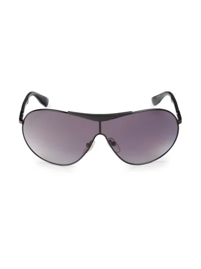 Shop Web Women's 56mm Shield Sunglasses In Black