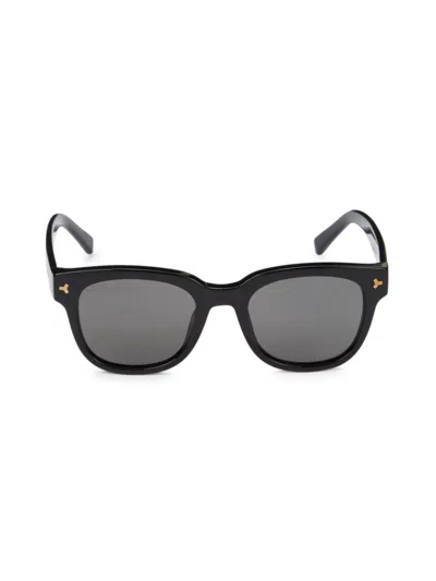 Shop Bally Women's 51mm Square Sunglasses In Black