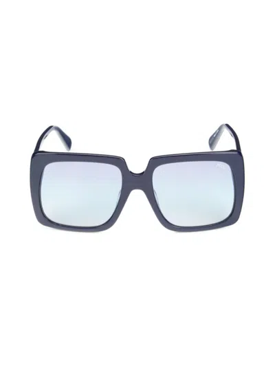 Shop Emilio Pucci Women's 58mm Square Sunglasses In Blue