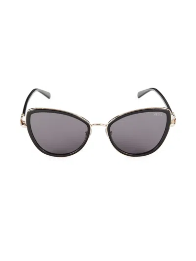 Shop Emilio Pucci Women's 57mm Cat Eye Sunglasses In Black