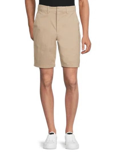 Shop Saks Fifth Avenue Men's Solid Shorts In Beige