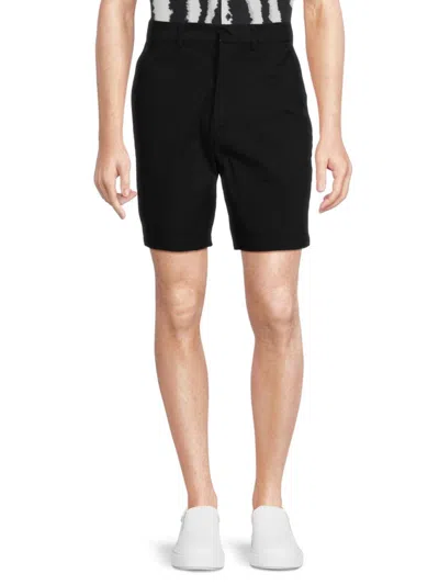 Shop Saks Fifth Avenue Men's Solid Shorts In Black