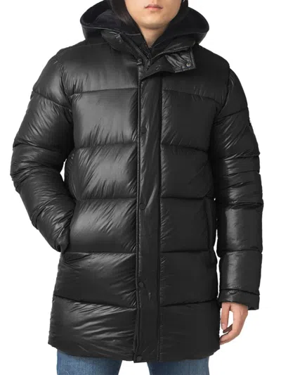 Shop Toboggan Canada Men's Boden Puffer Jacket In Black