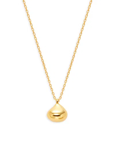 Shop Luv Aj Women's Ball Pendant Necklace In Gold