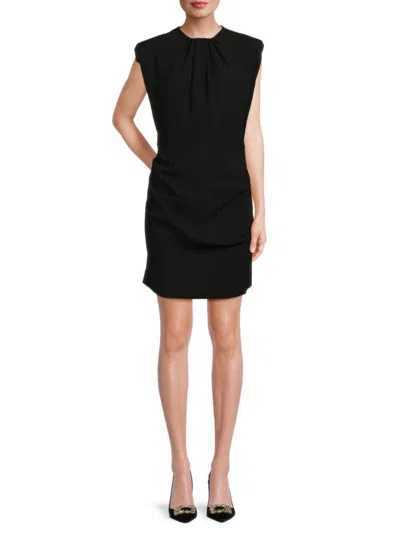 Shop Iro Women's Hivi Ruched Mini Bodycon Dress In Black