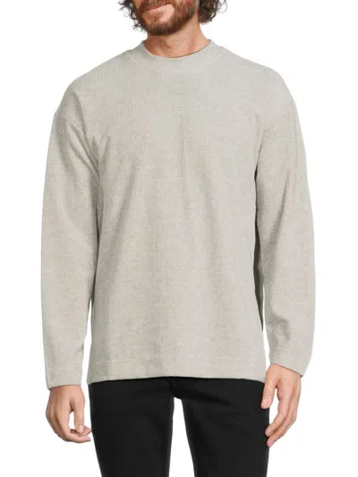 Shop Nn07 Men's Crewneck Sweatshirt In Grey
