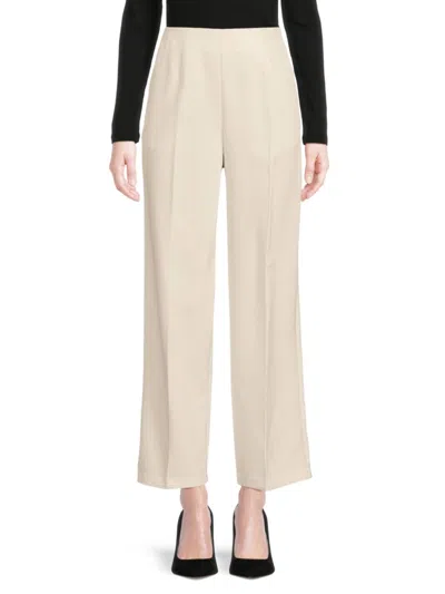 Shop Vero Moda Women's Solid Pants In Birch