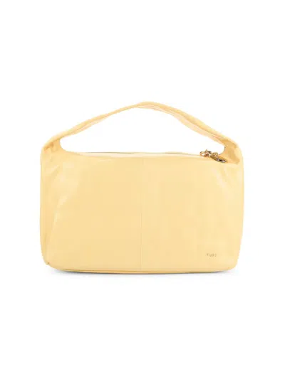 Shop Furla Women's Leather Top Handle Bag In Frangipane