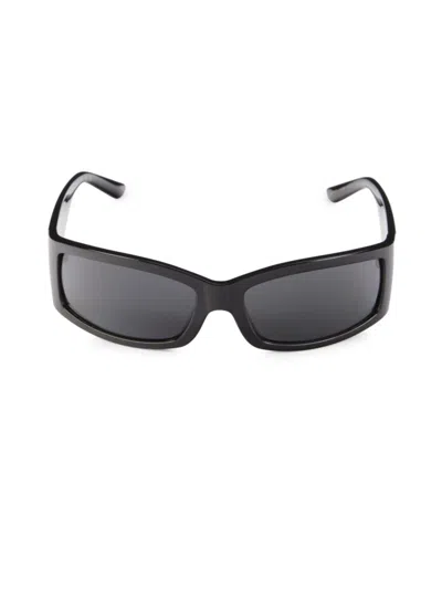 Shop Dolce & Gabbana Women's 61mm Rectangle Sunglasses In Black