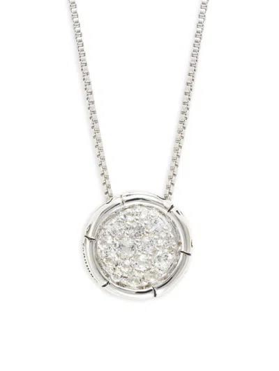 Shop John Hardy Women's Sterling Silver & Topaz Pendant Necklace