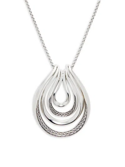 Shop John Hardy Women's Sterling Silver Gradient Ring Necklace
