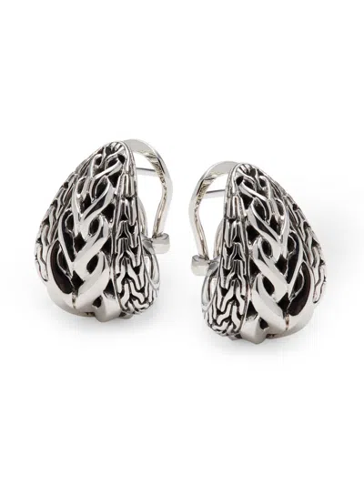 Shop John Hardy Women's Sterling Silver Chain Drop Earrings