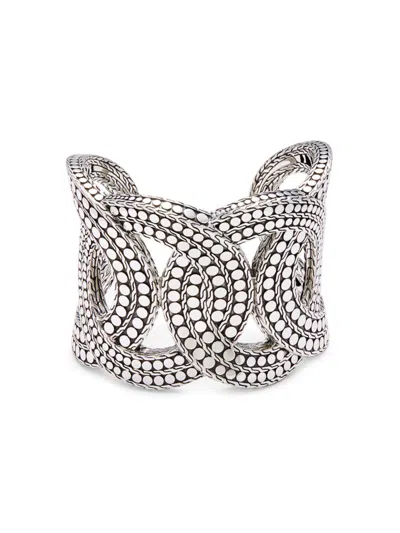Shop John Hardy Women's Sterling Silver Cuff Bracelet