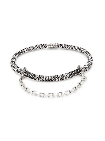 Shop John Hardy Women's Sterling Silver Braided Bracelet