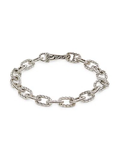 Shop John Hardy Men's Sterling Silver Link Chain Bracelet