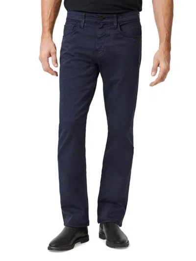 Shop Mavi Men's High Rise Relaxed Straight Jeans In Dark Blue