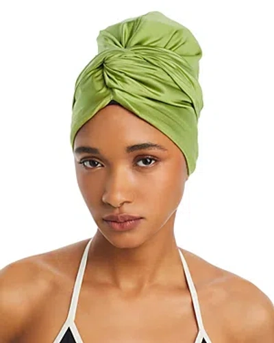 Shop Ygn Swim Turban In Aloe