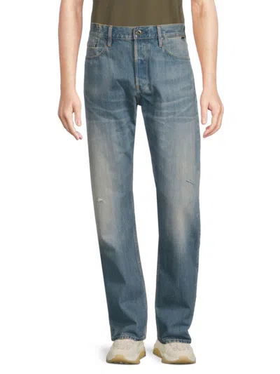 Shop G-star Raw Men's Dakota Regular High Rise Straight Fit Jeans In Antique Fade